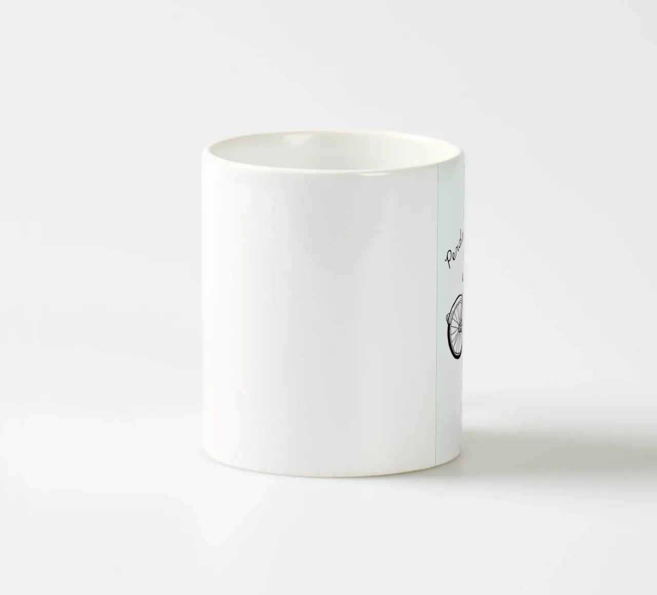 Perds Par Le Nord Noir ceramic mug by P'tit Vélo