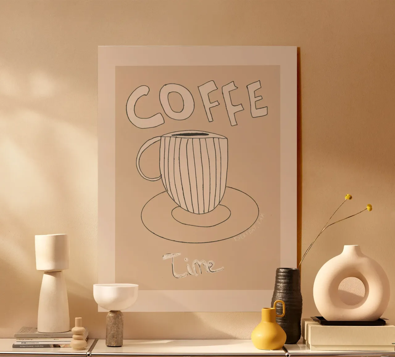 Coffee Time plexiglass da treechild