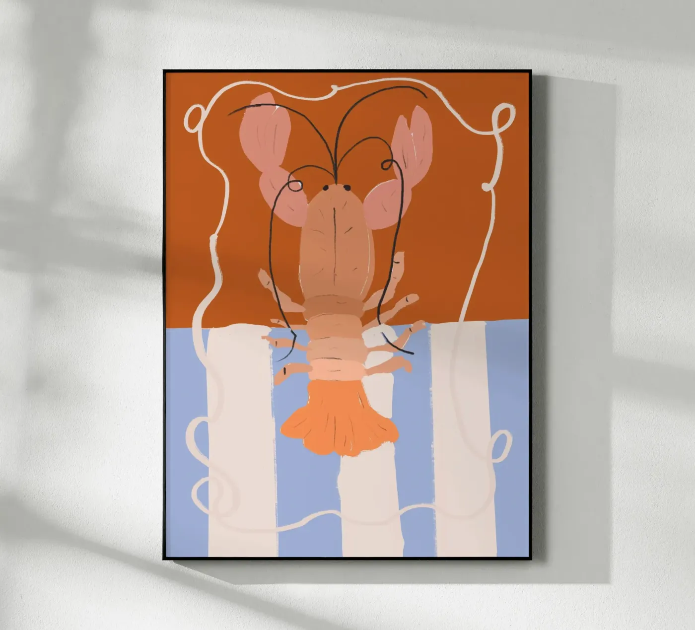 Lobster (without Text) Acryl-Glas von treechild