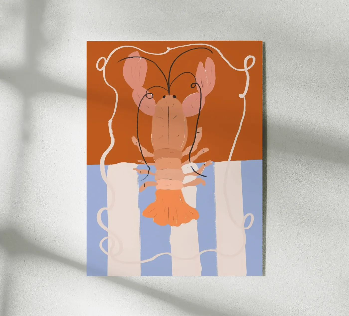 Lobster (without Text) Acryl-Glas von treechild