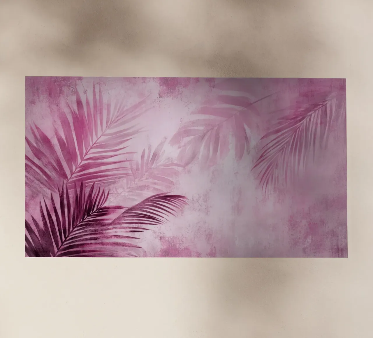 Pink Palm Paradise backlit film by Modern Muse