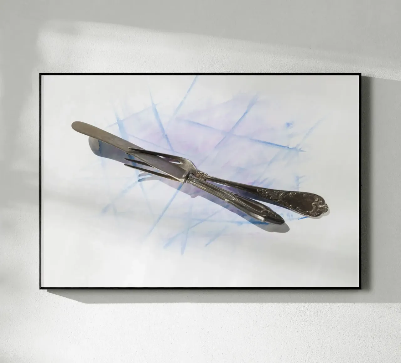 Vecchie posate plexiglass da Barbara Buderath Fotodesign