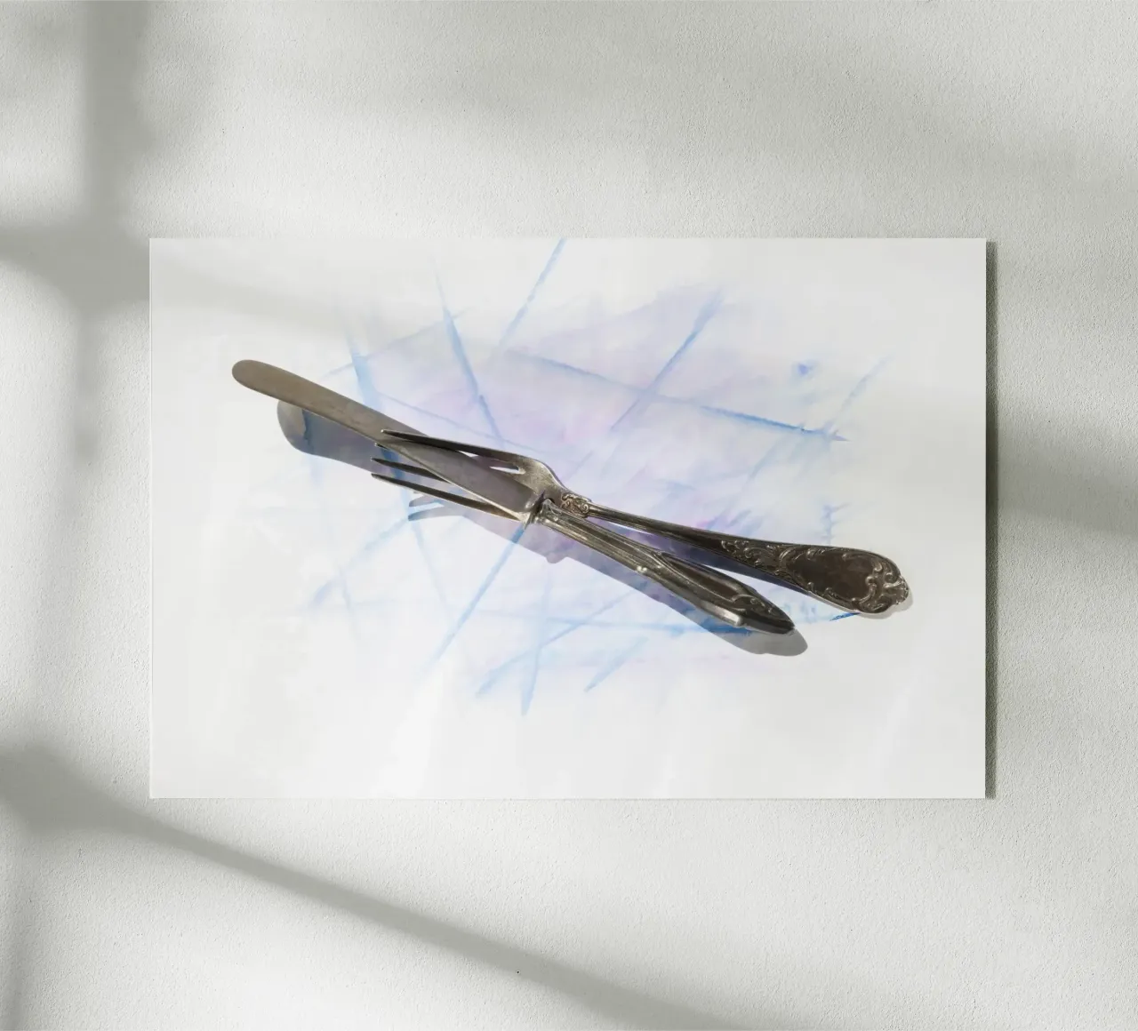 Vecchie posate plexiglass da Barbara Buderath Fotodesign