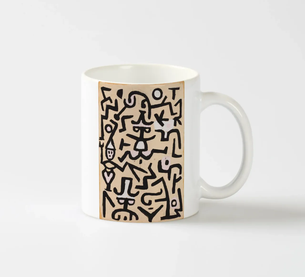 Paul Klee - Volantino dei comici tazza in ceramica da Timeless Artworks