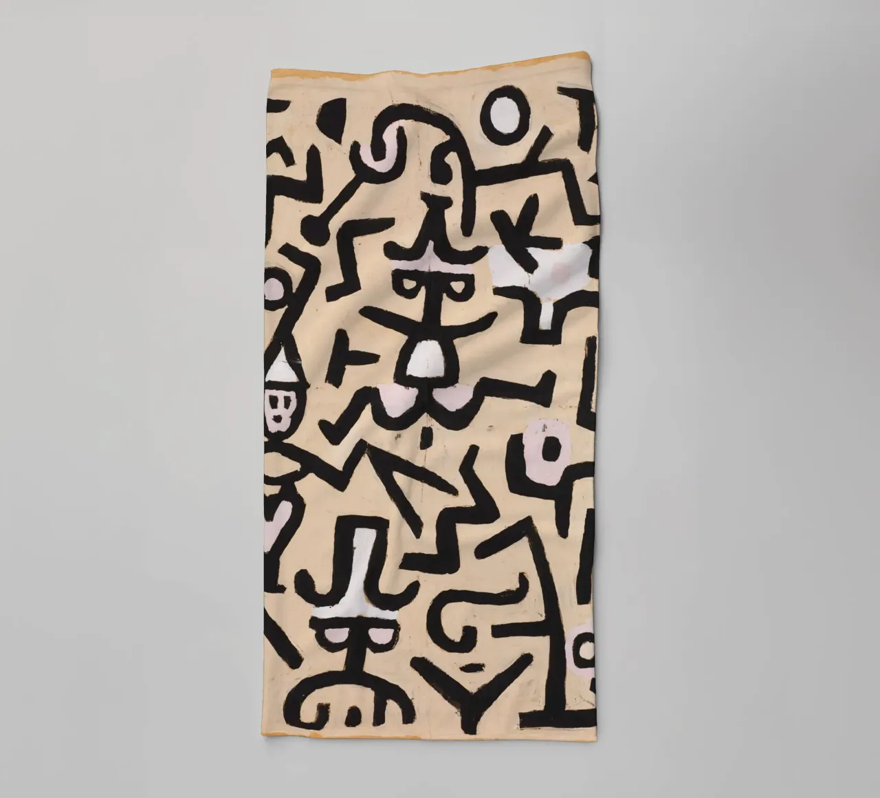 Paul Klee - Volantino dei comici asciugamano da bagno da Timeless Artworks