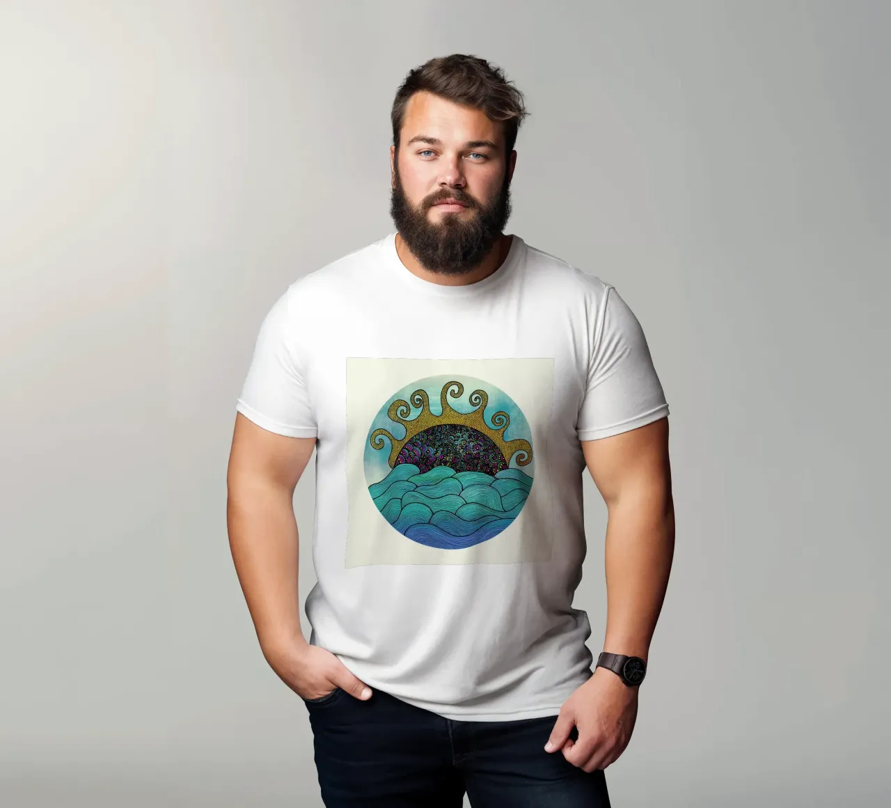 Oceania t-shirt da Pom Graphic Design
