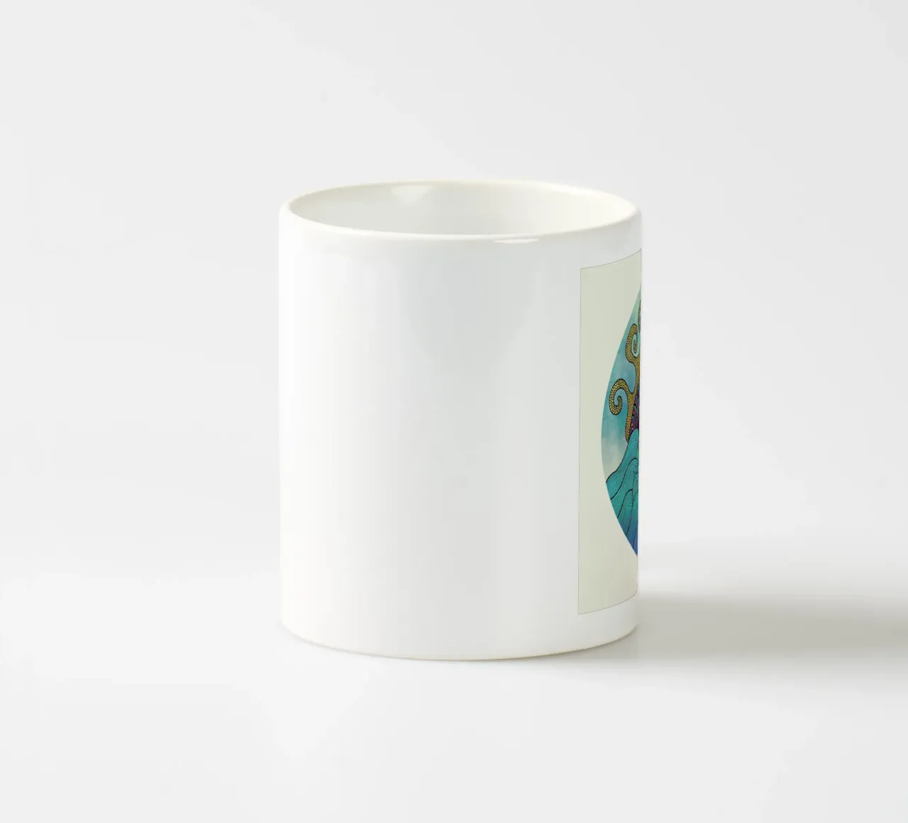 Oceania tazza in ceramica da Pom Graphic Design