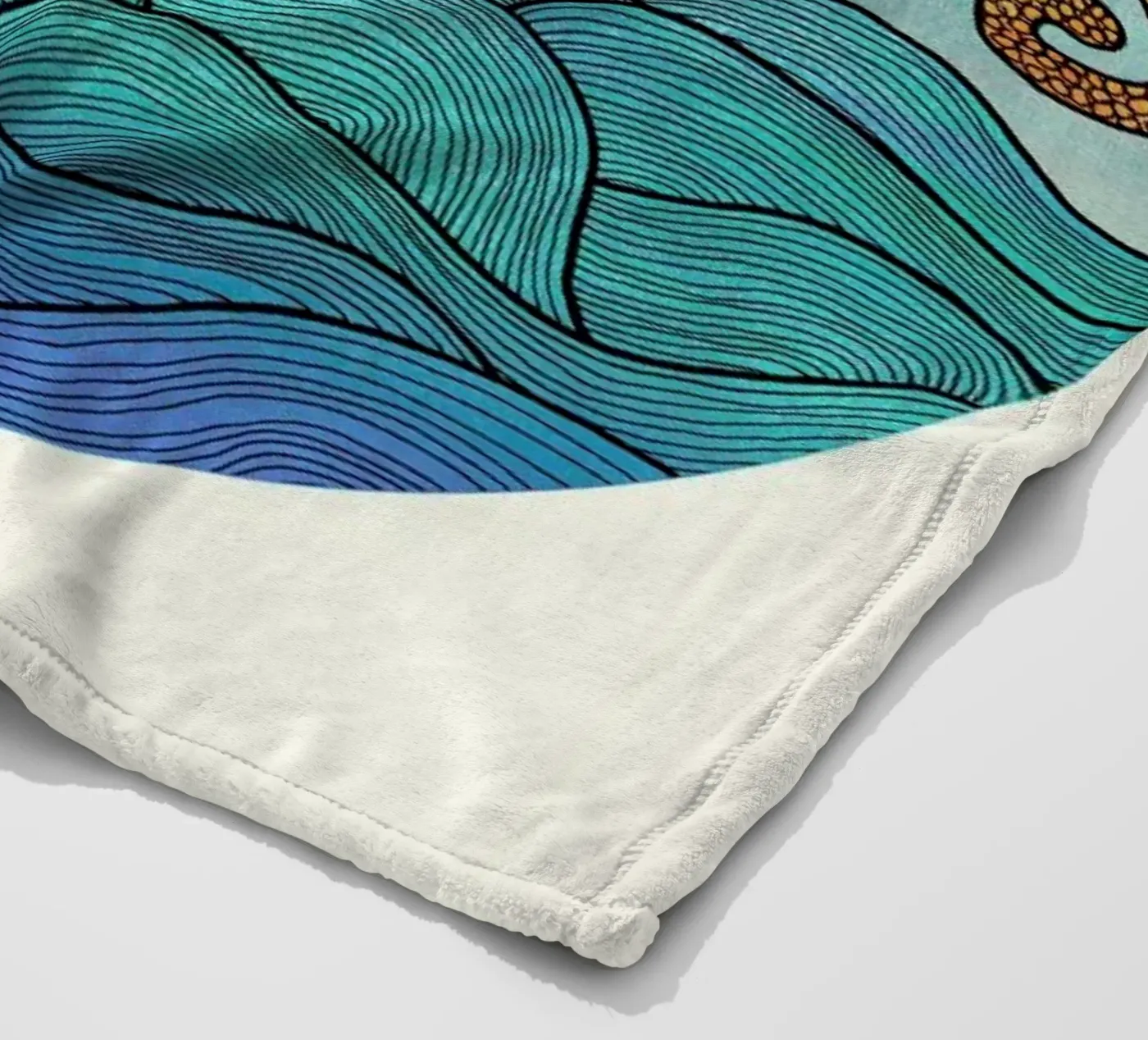 Oceania Fleecedecke von Pom Graphic Design