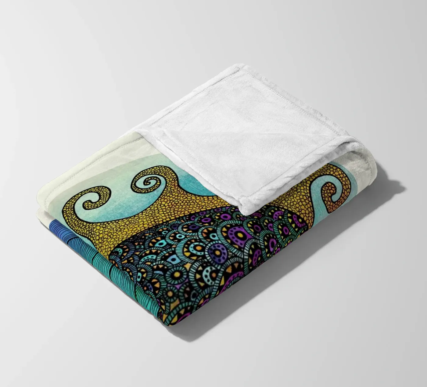 Oceania Fleecedecke von Pom Graphic Design