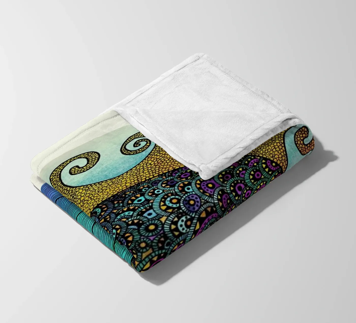 Oceania Fleecedecke von Pom Graphic Design