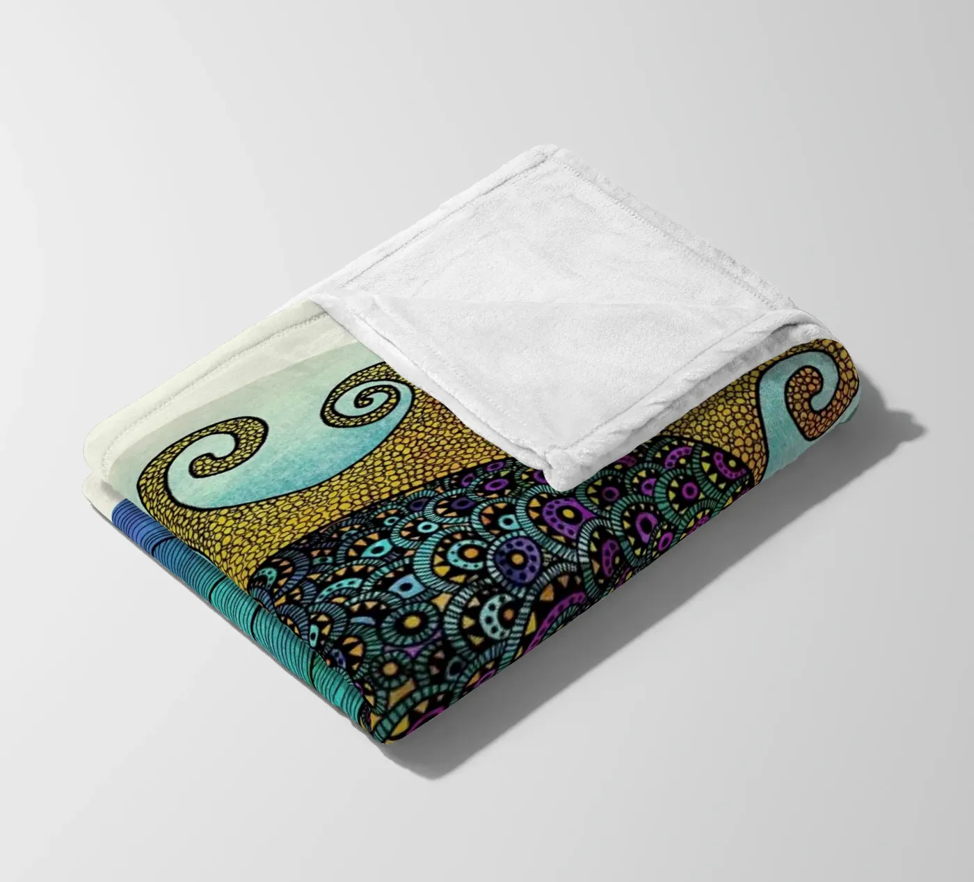 Oceania Fleecedecke von Pom Graphic Design