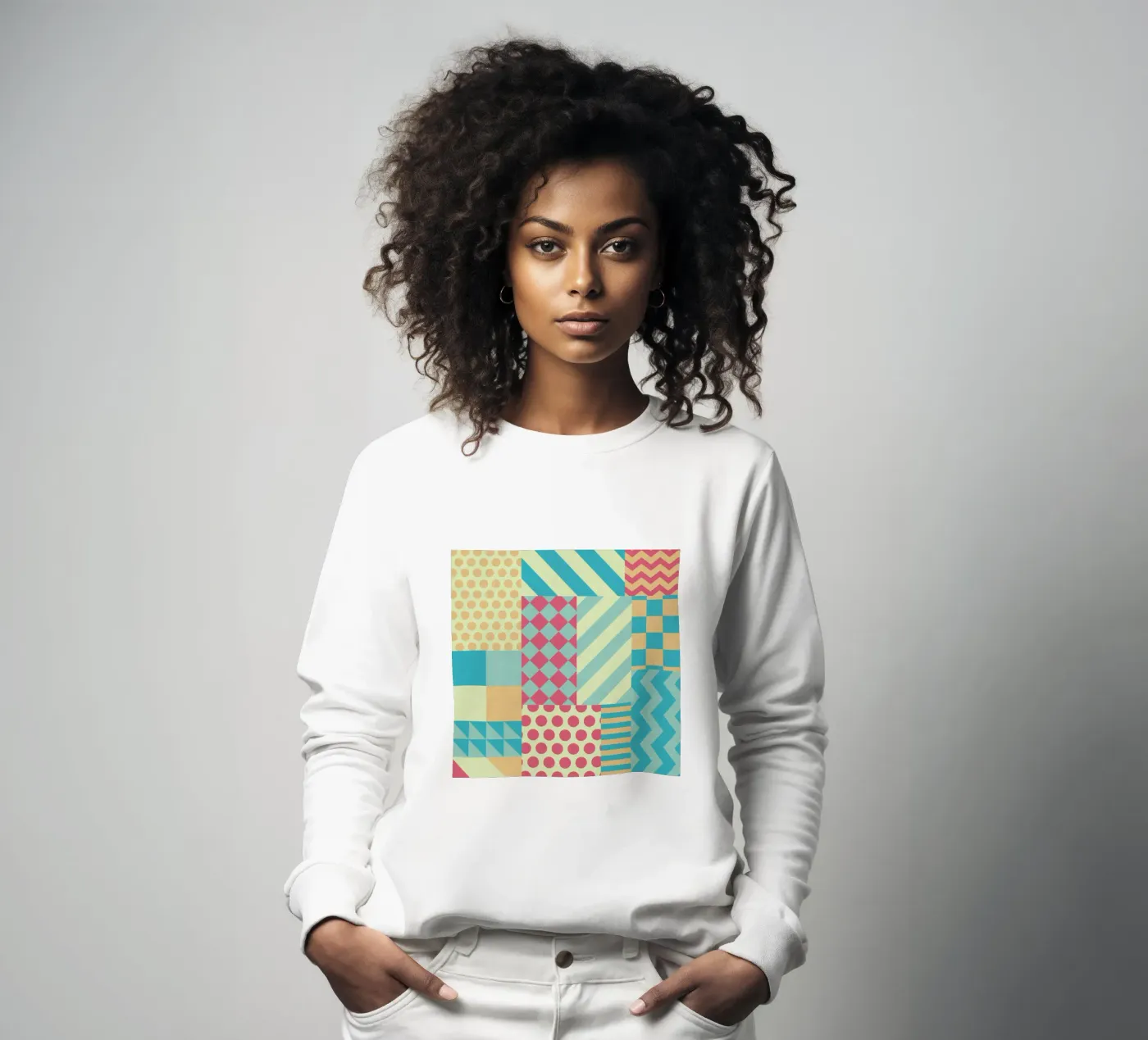 Vintage Patchwork sweat de Tobe Fonseca