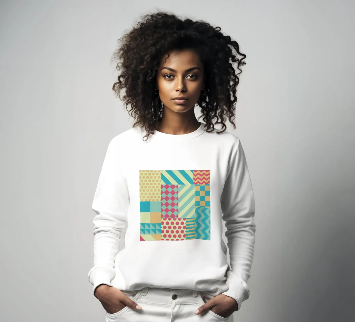 Vintage Patchwork sweat de Tobe Fonseca