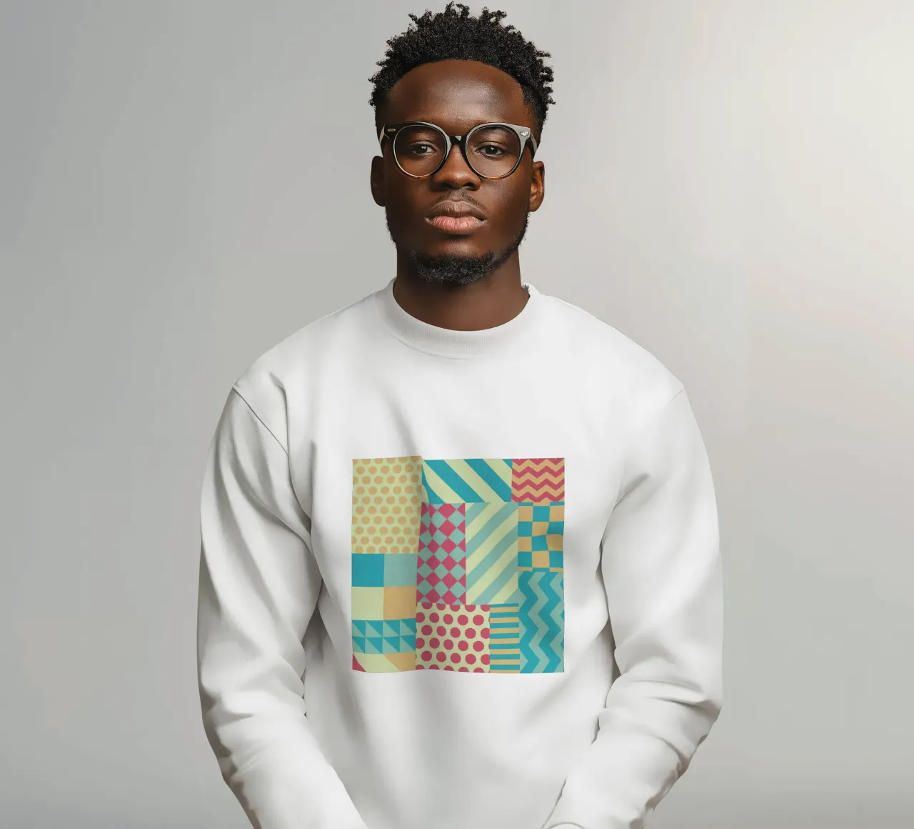 Vintage Patchwork felpa da Tobe Fonseca