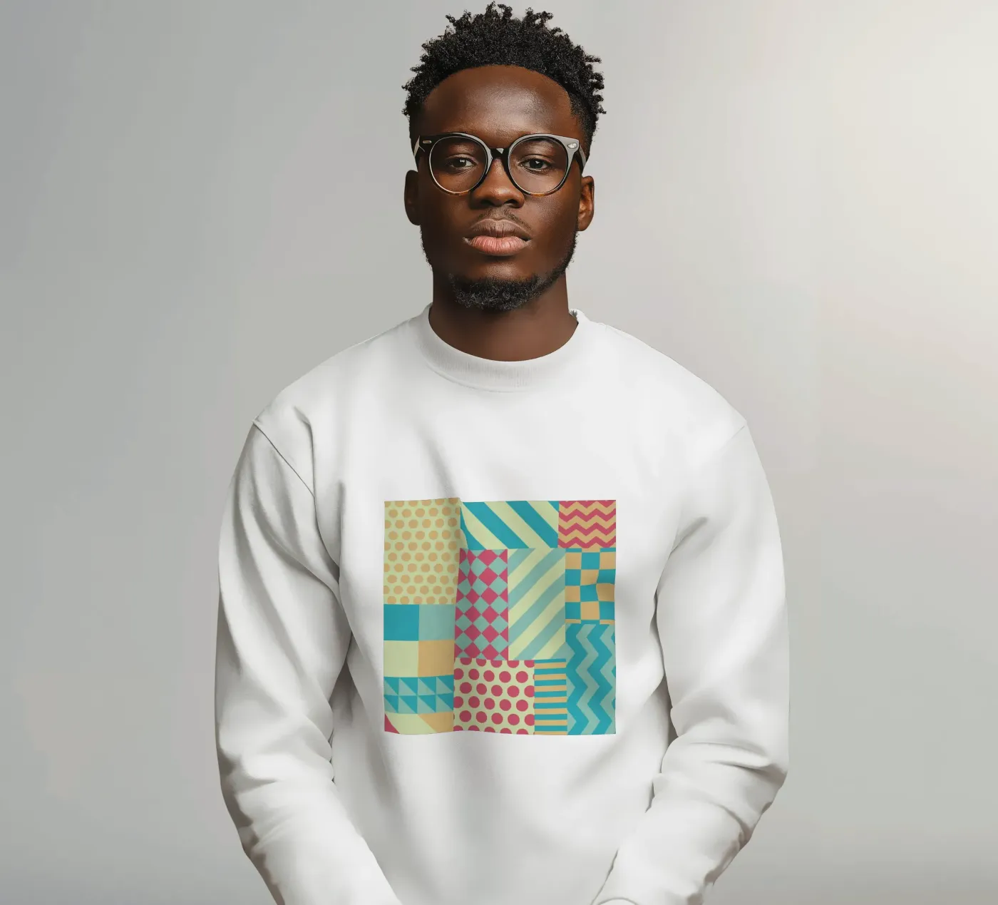 Vintage Patchwork sweat de Tobe Fonseca