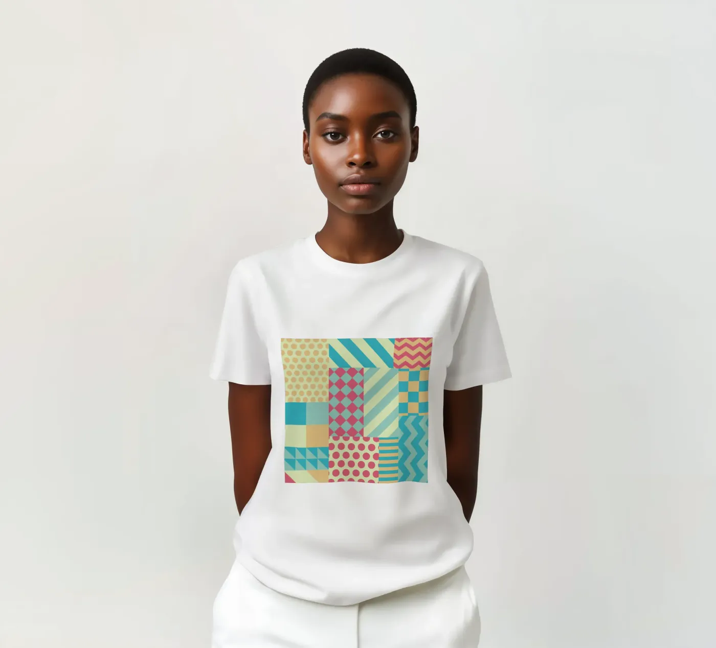 Vintage Patchwork t-shirt da Tobe Fonseca