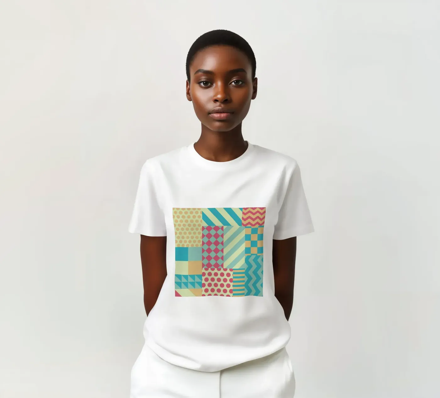 Vintage Patchwork t-shirt da Tobe Fonseca