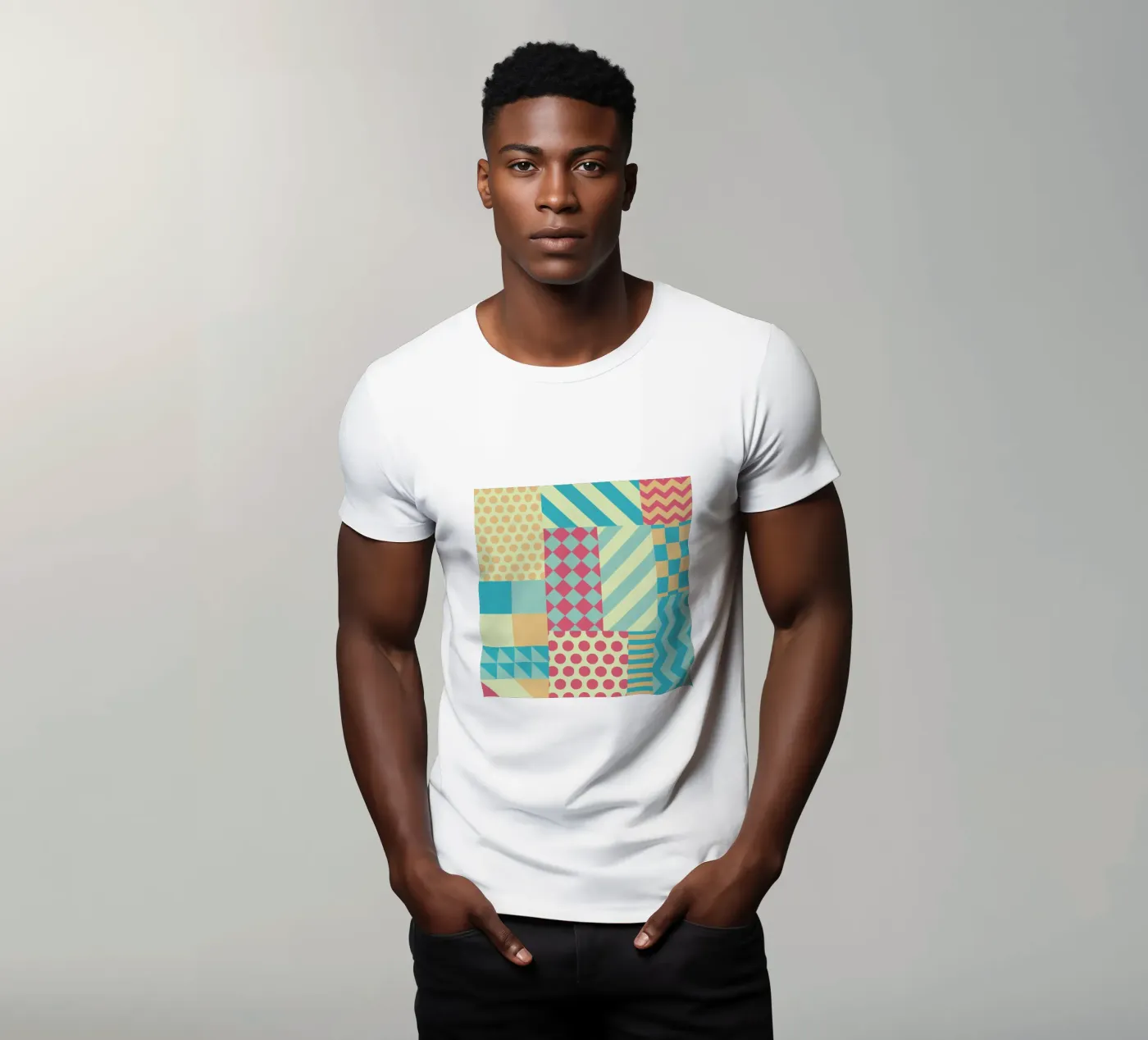 Vintage Patchwork t-shirt da Tobe Fonseca