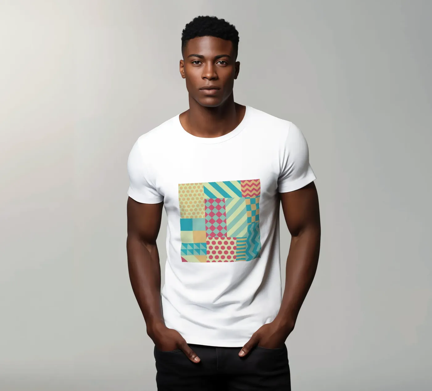 Vintage Patchwork t-shirt da Tobe Fonseca
