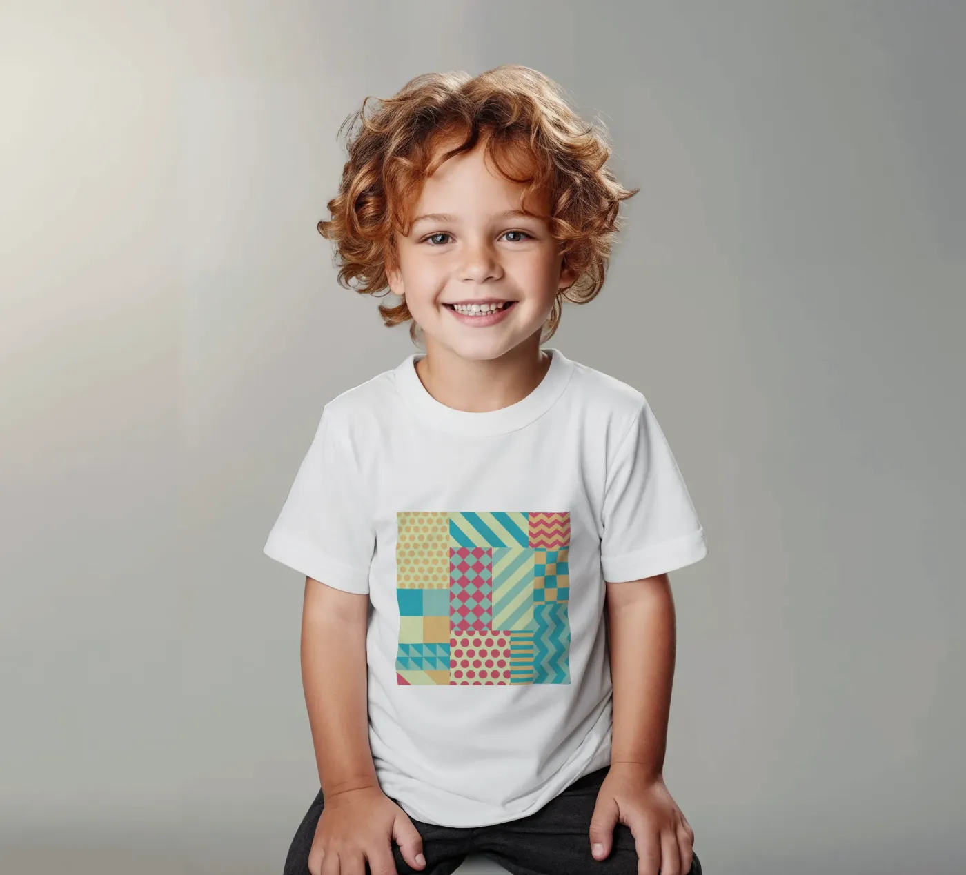 Vintage Patchwork t-shirt bambini da Tobe Fonseca