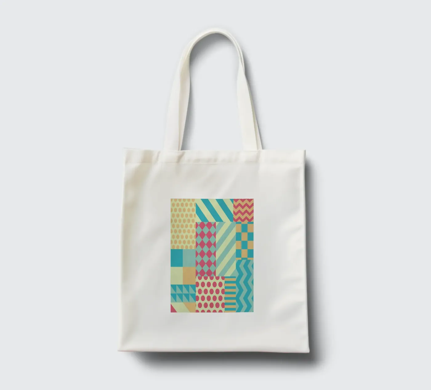 Vintage Patchwork borsa in juta da Tobe Fonseca