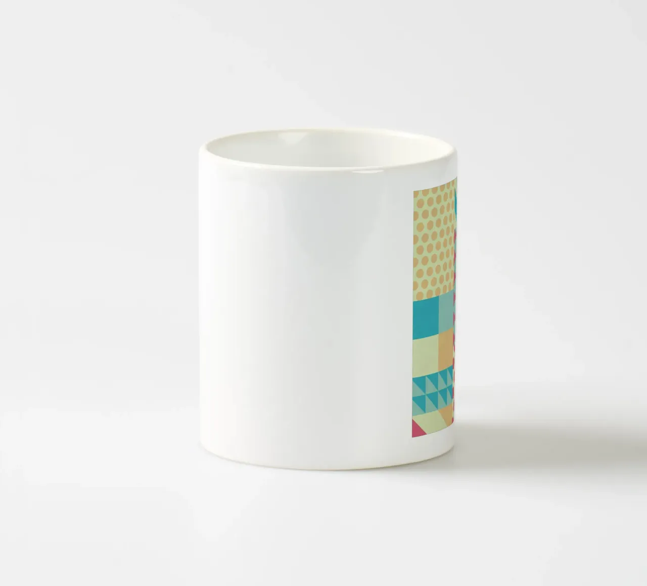 Vintage Patchwork ceramic mug by Tobe Fonseca