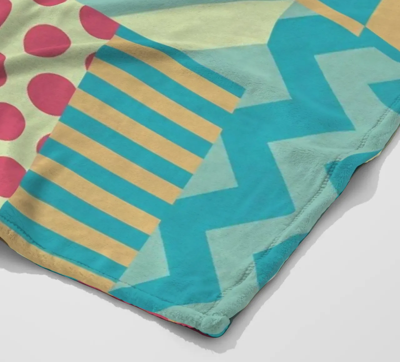 Vintage Patchwork fleecedeken van Tobe Fonseca