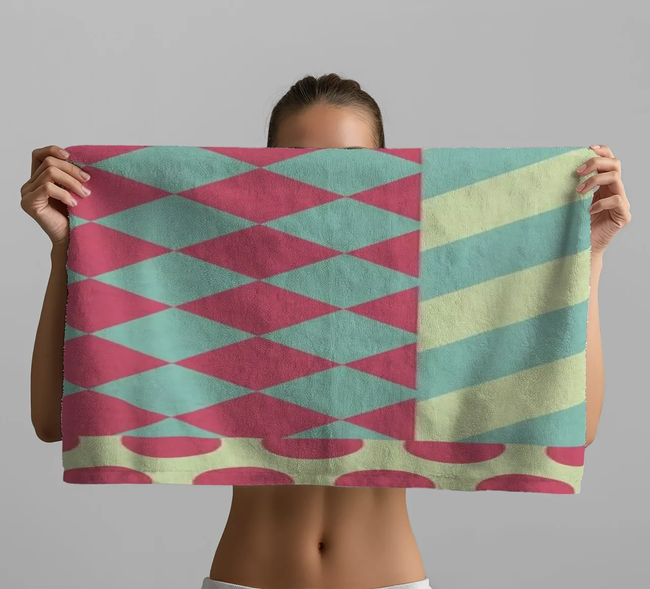 Vintage Patchwork towel by Tobe Fonseca