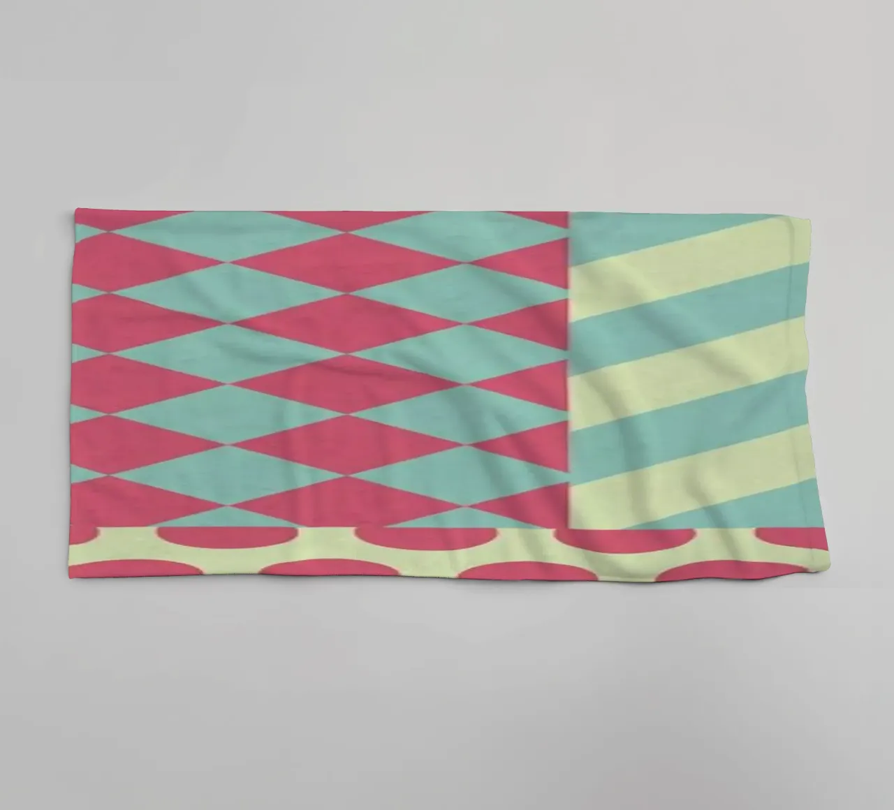 Vintage Patchwork towel by Tobe Fonseca