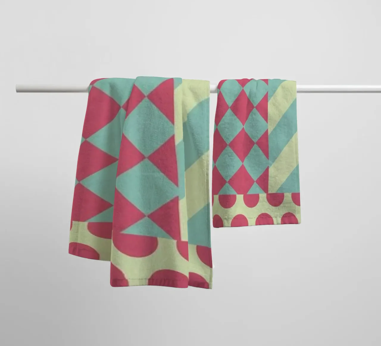Vintage Patchwork towel by Tobe Fonseca