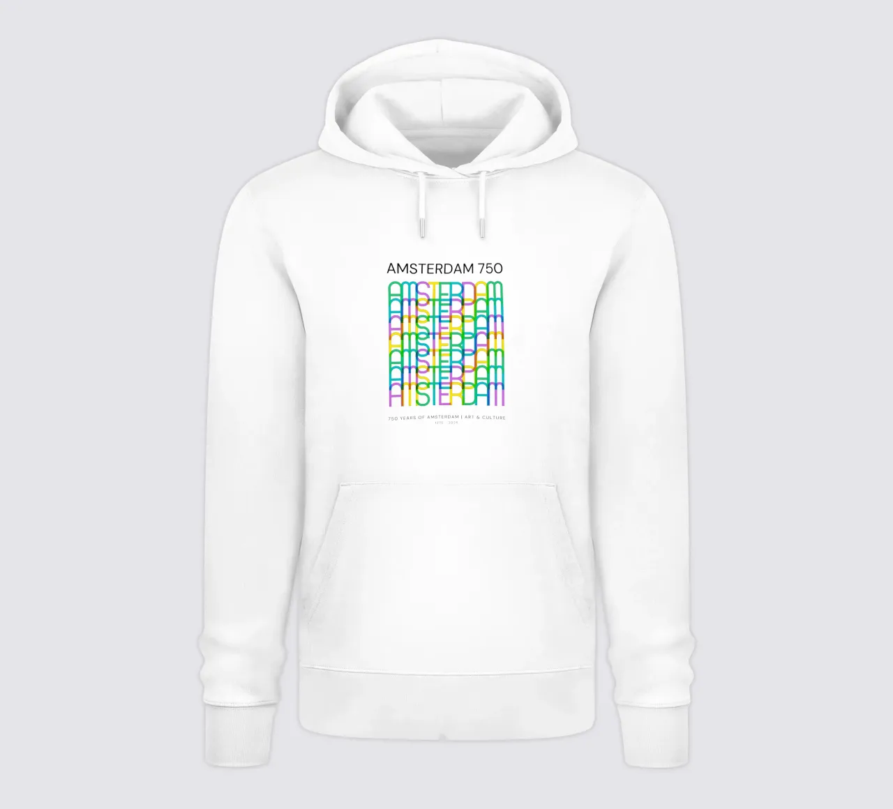 Amsterdam 750 – #1 – Neon Edition felpa con cappuccio da Hightown Design