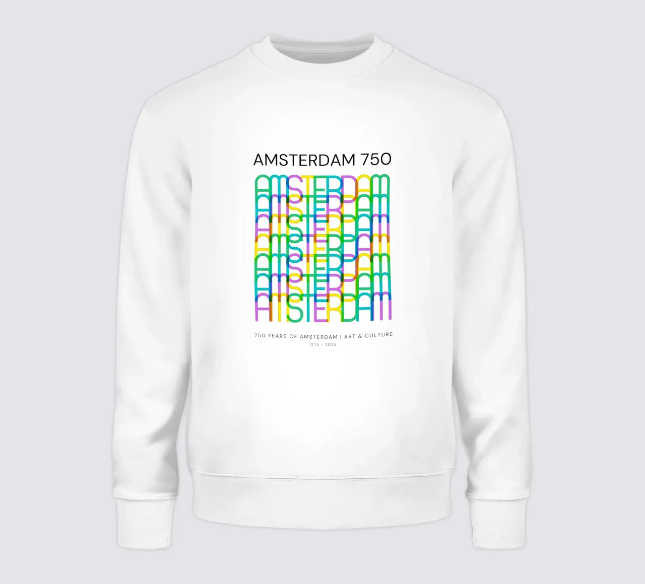 Amsterdam 750 – #1 – Neon Edition felpa da Hightown Design