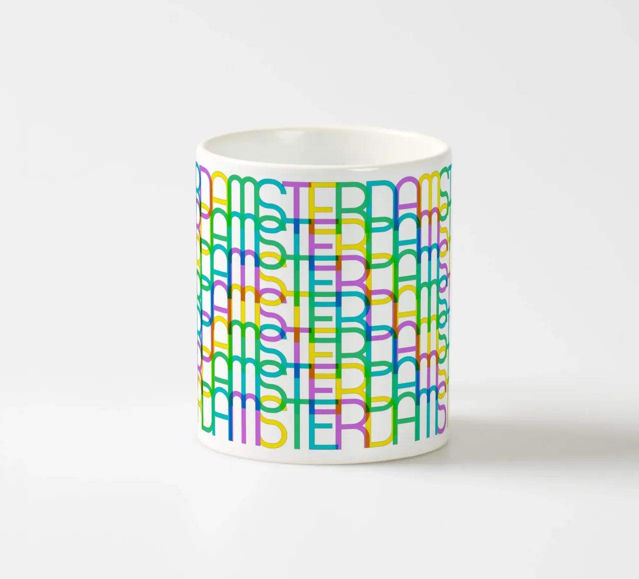 Amsterdam 750 – #1 – Neon Edition tazza in ceramica da Hightown Design