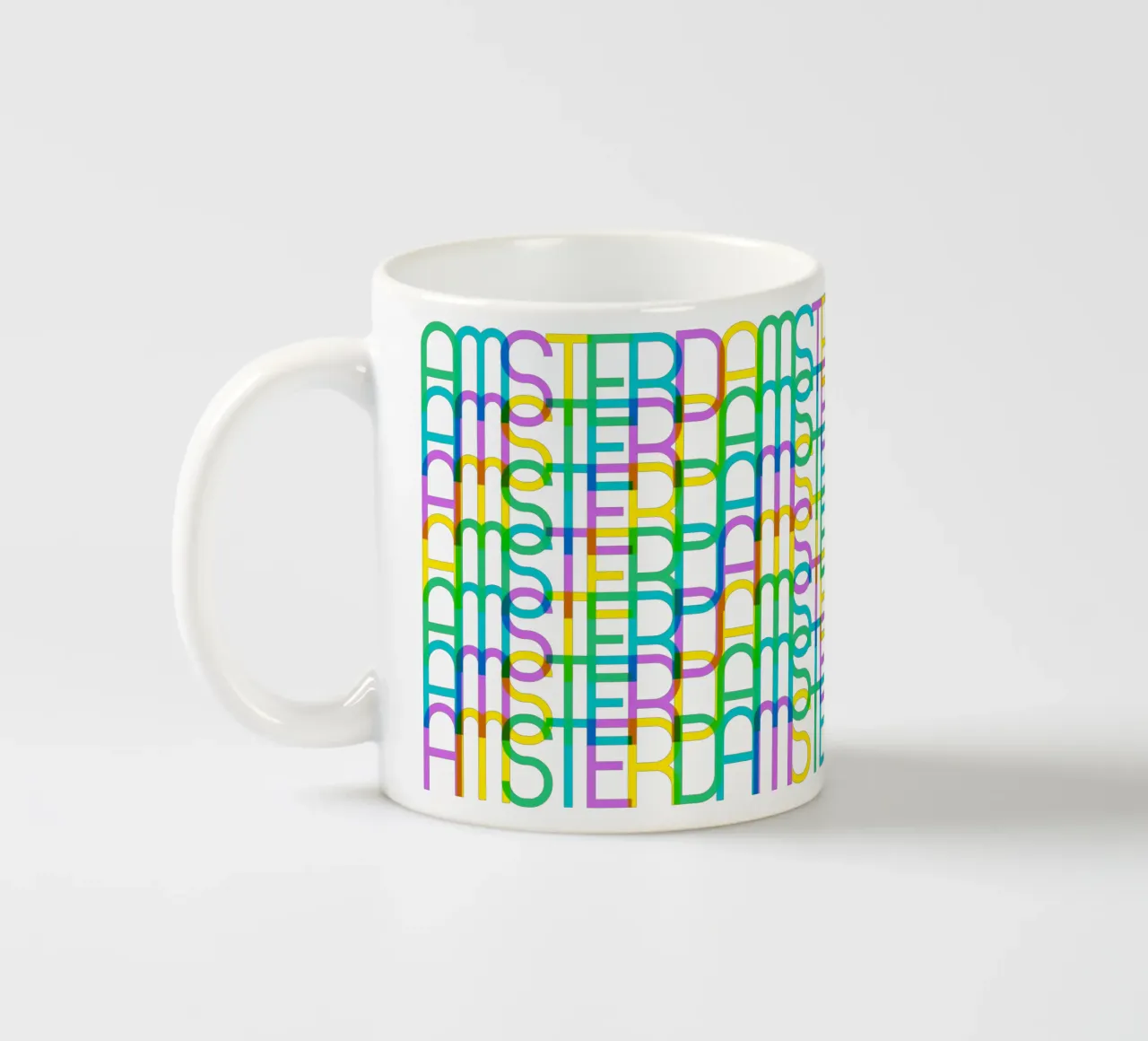 Amsterdam 750 – #1 – Neon Edition tazza in ceramica da Hightown Design