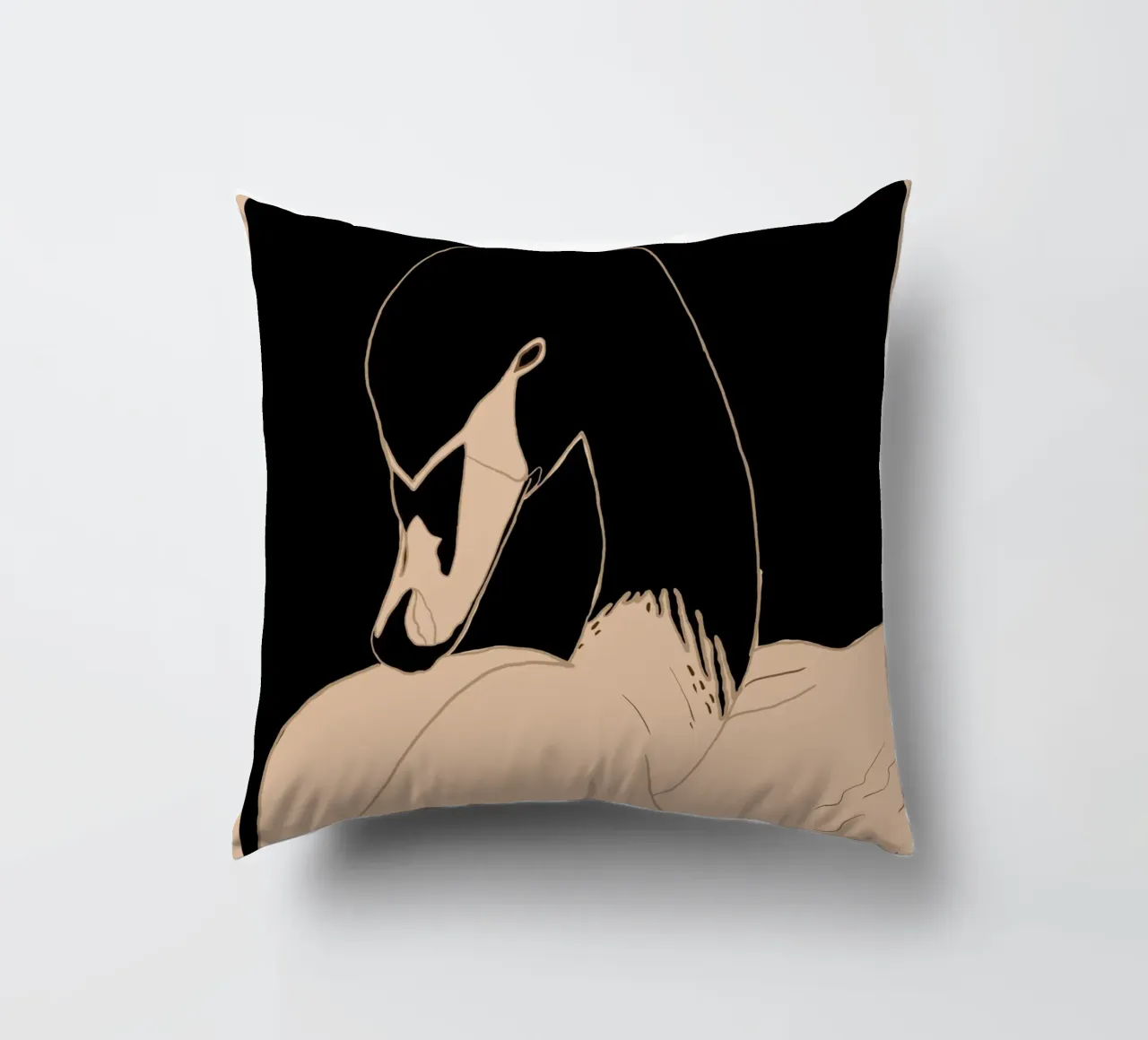 Cigno cuscino da ThingDesign