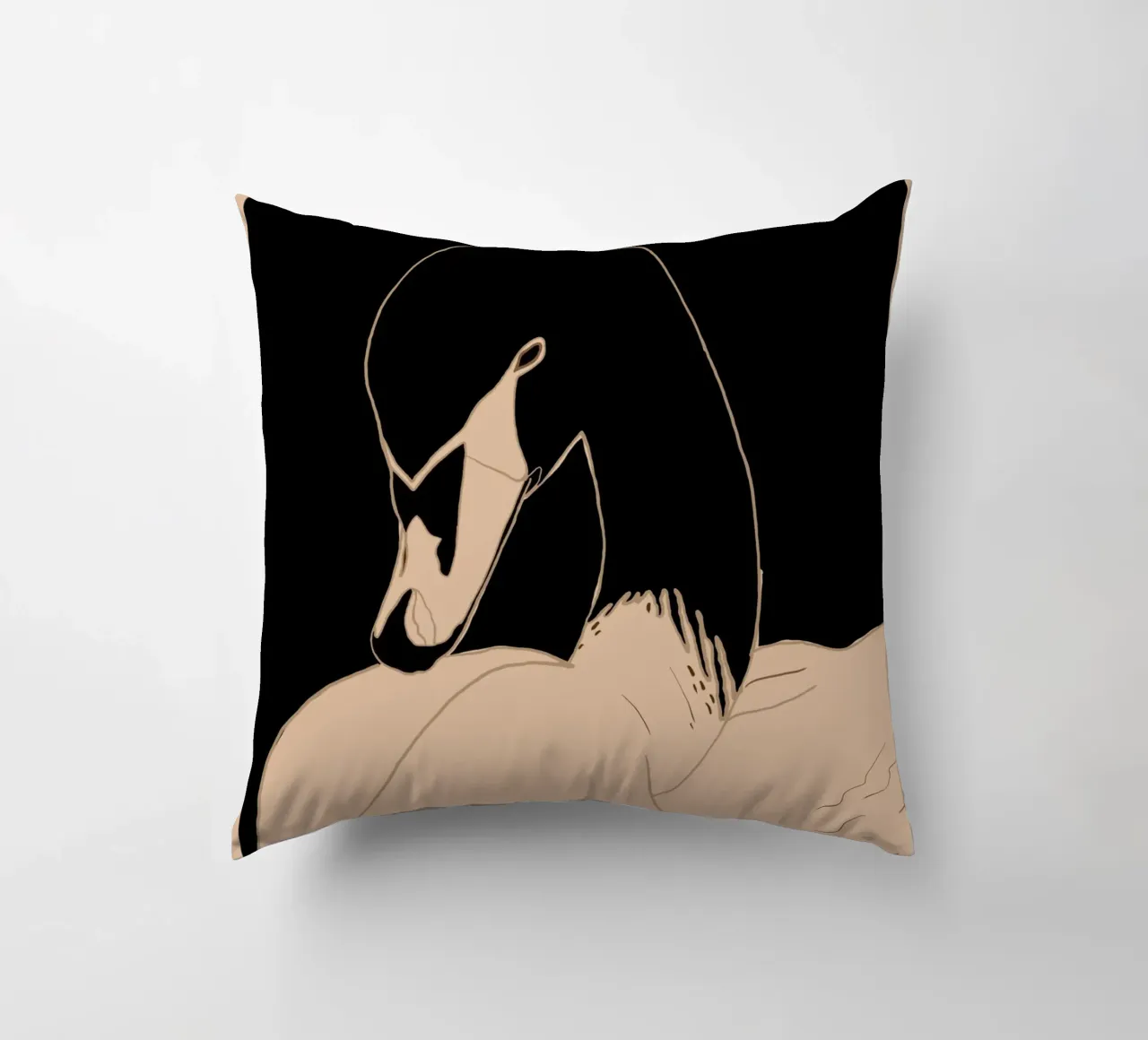 Cigno cuscino da ThingDesign