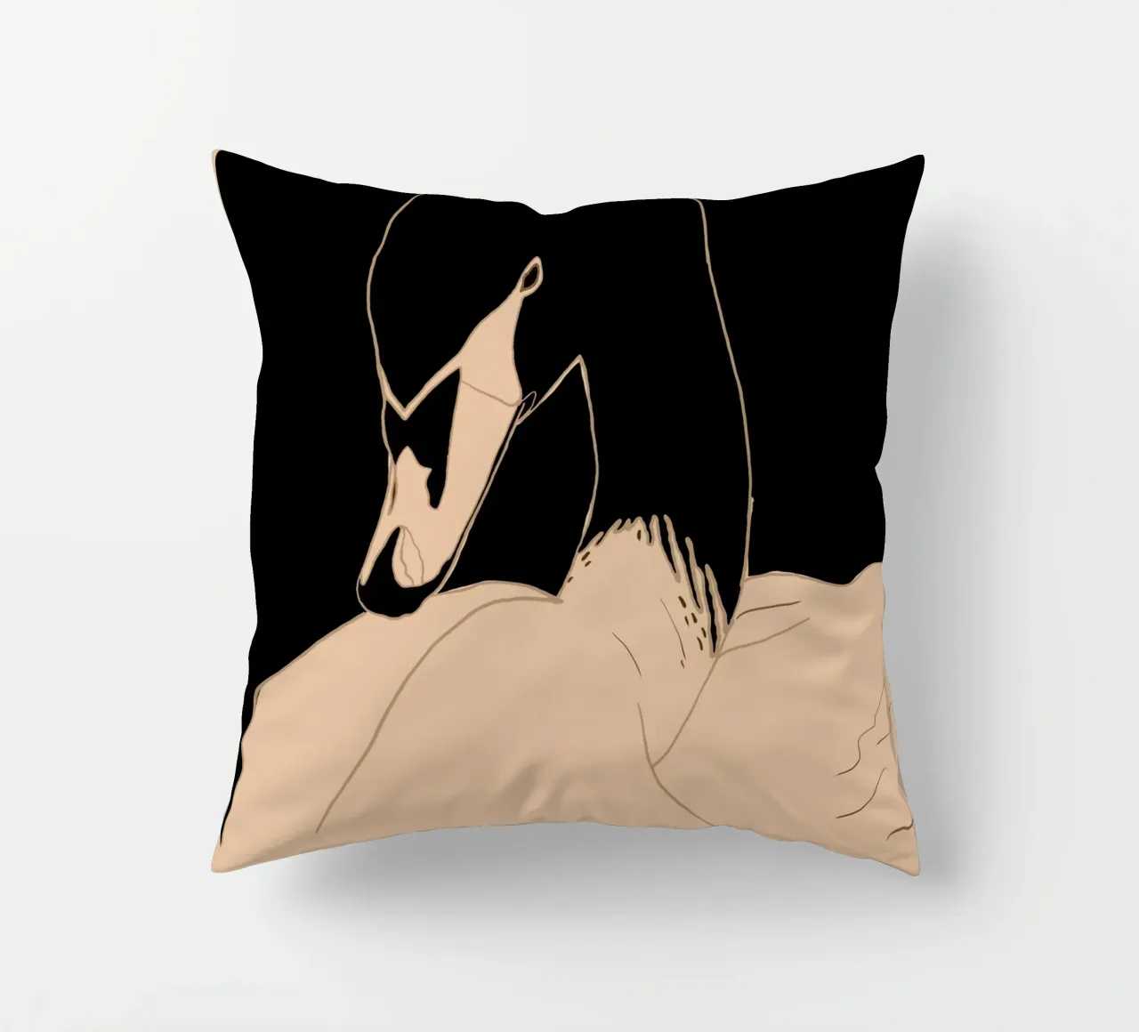 Cigno cuscino da ThingDesign