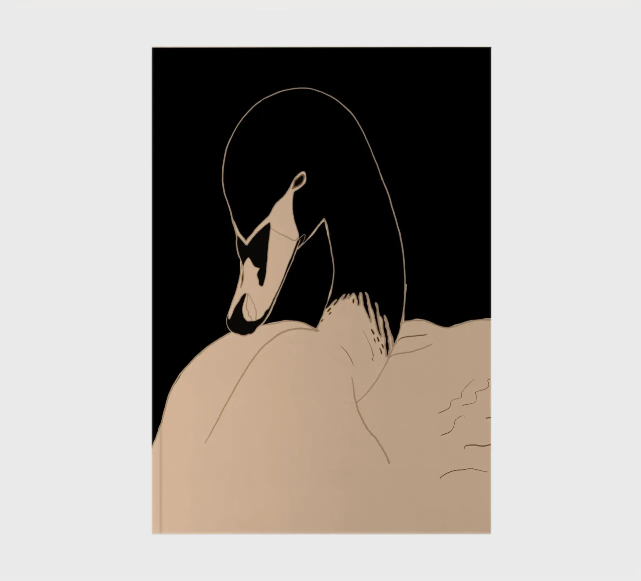 Swan notebook by ThingDesign
