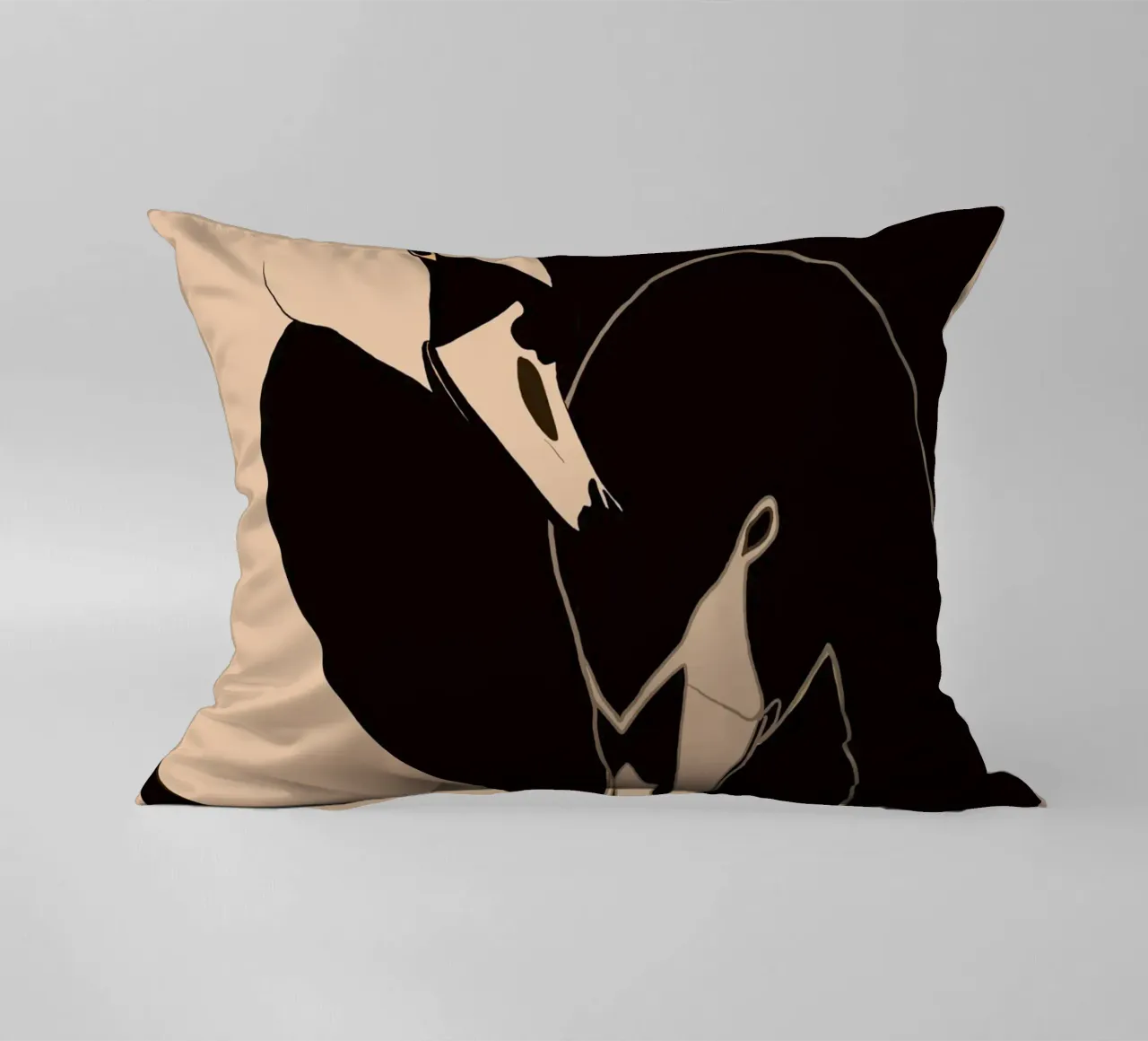 Due cigni cuscino da ThingDesign