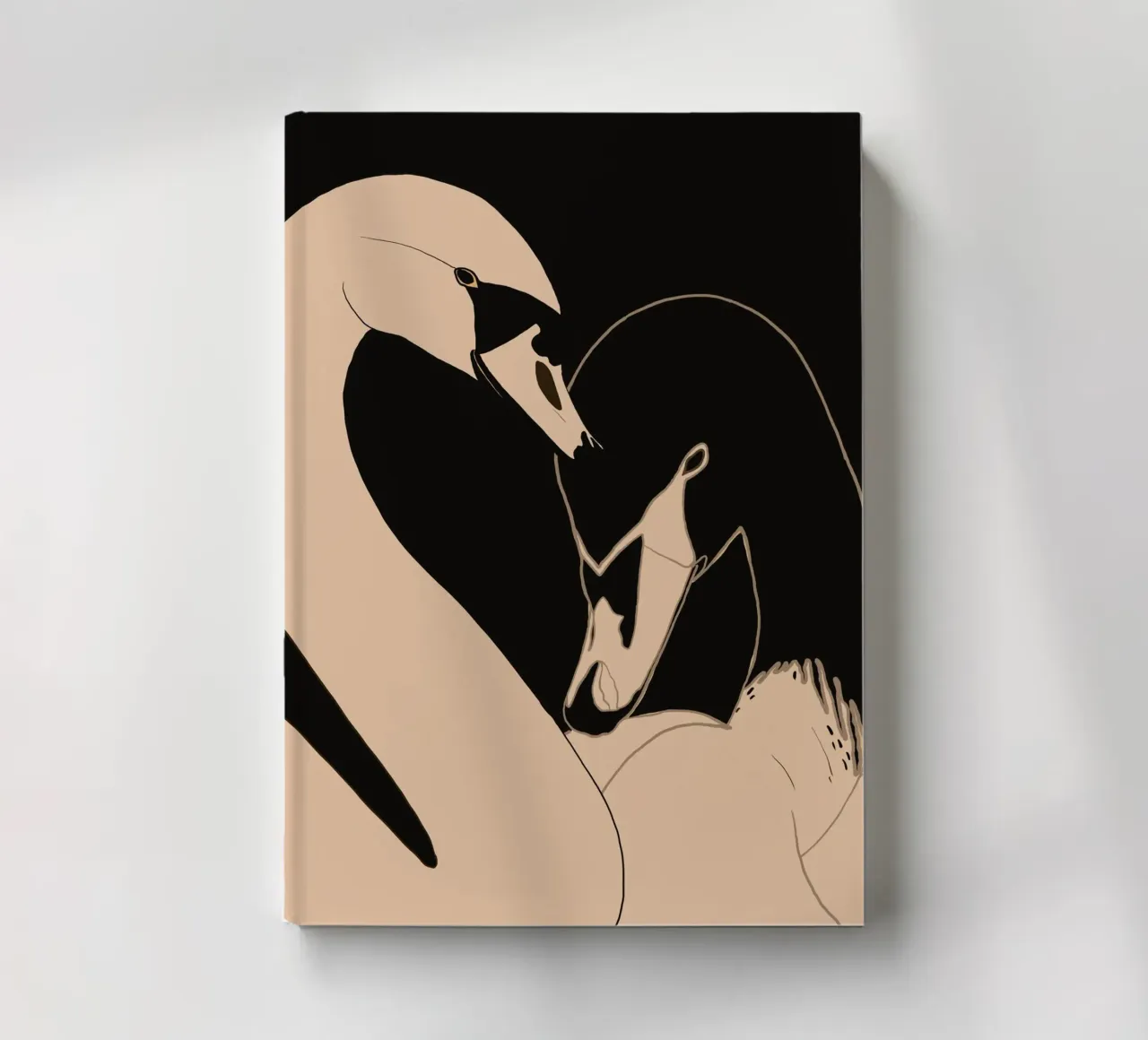 Two Swans notebook by ThingDesign