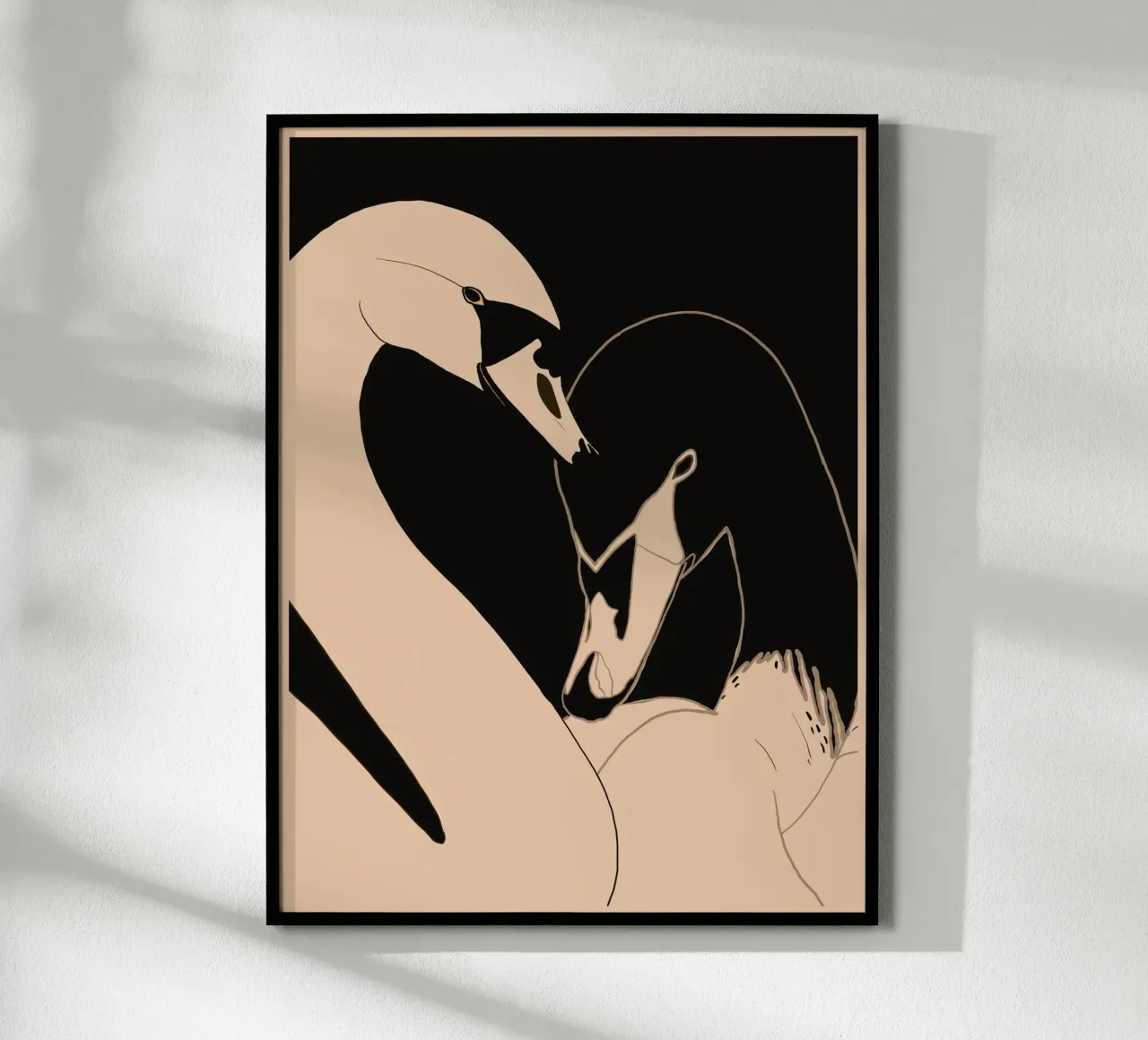 Due cigni poster da ThingDesign