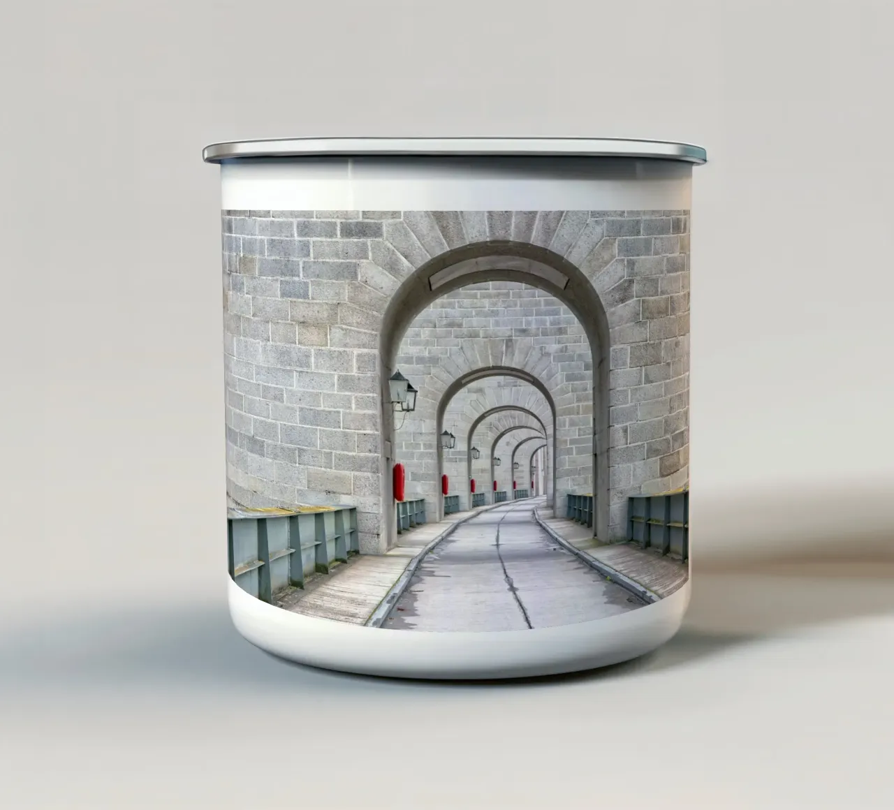 29 Città tazza in smalto da Bttn
