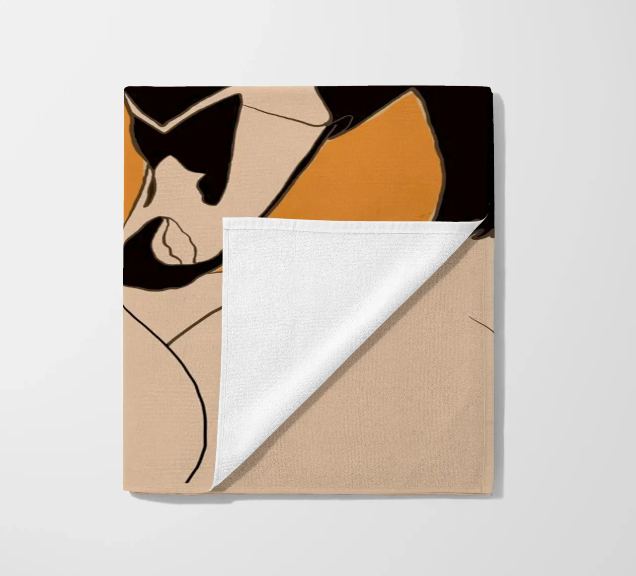 Due cigni 2 telo mare da ThingDesign