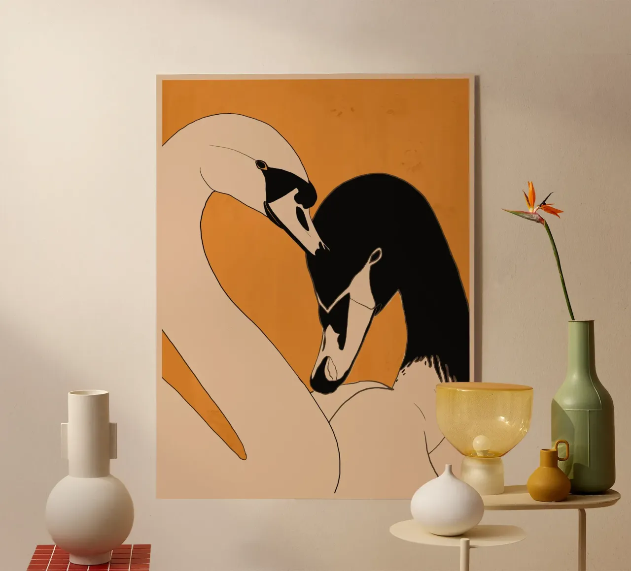 Due cigni 2 plexiglass da ThingDesign