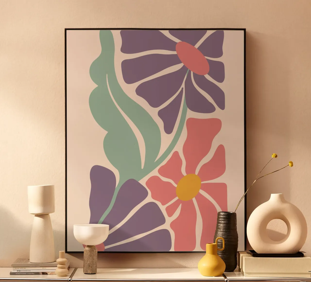 Flusso floreale plexiglass da SMPLE