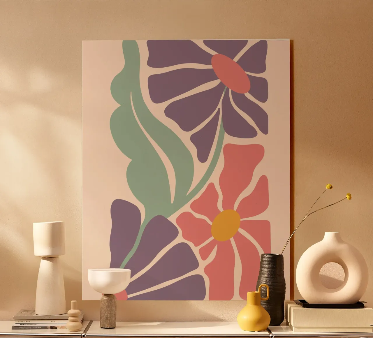 Flusso floreale plexiglass da SMPLE