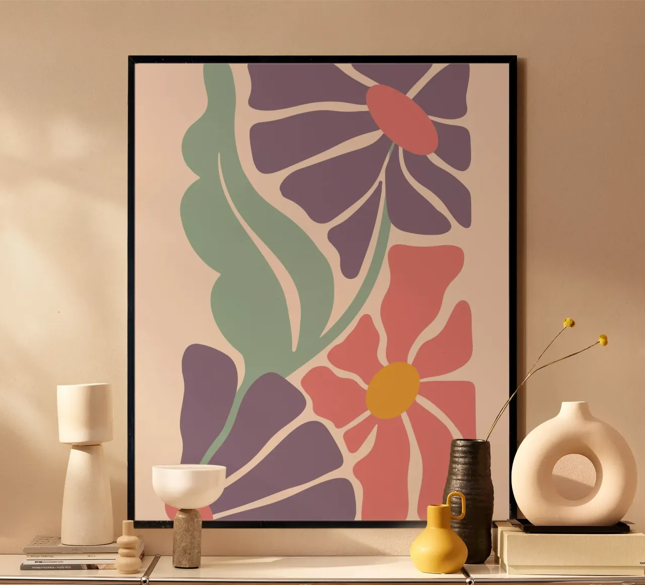 Flusso floreale poster da SMPLE