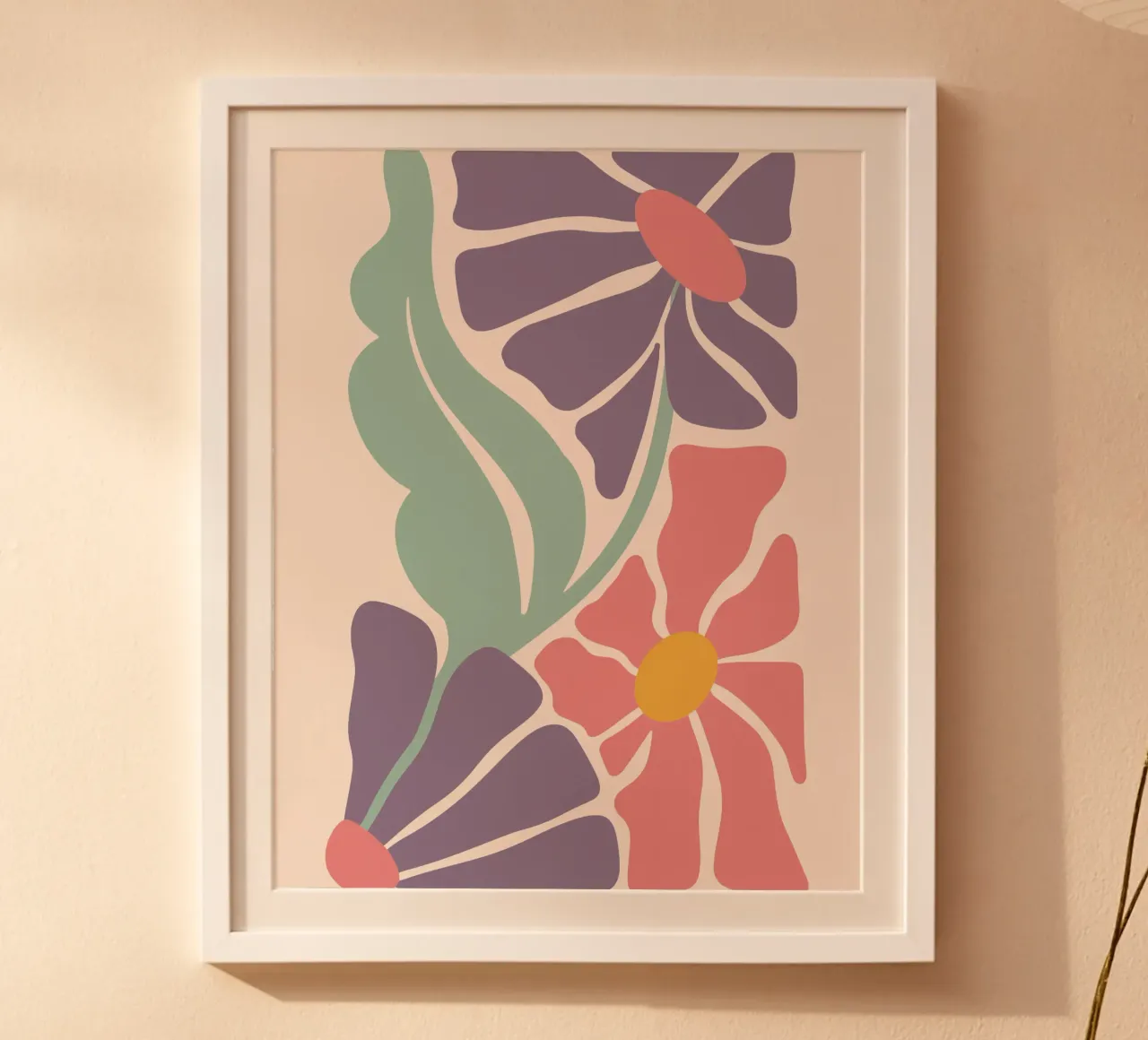 Flusso floreale poster da SMPLE