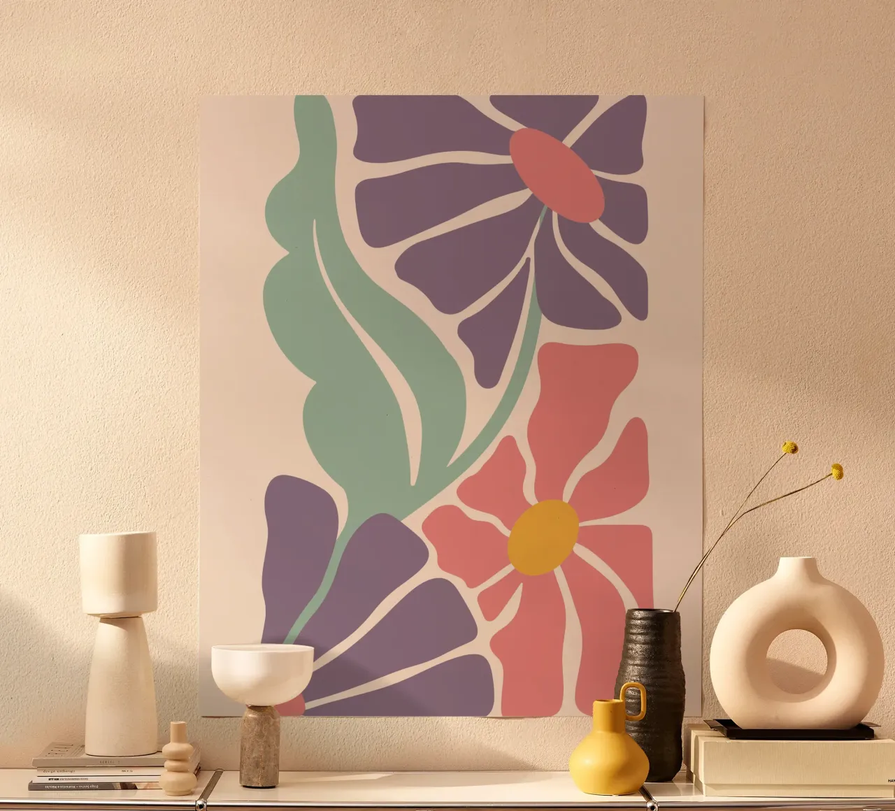 Flusso floreale poster da SMPLE