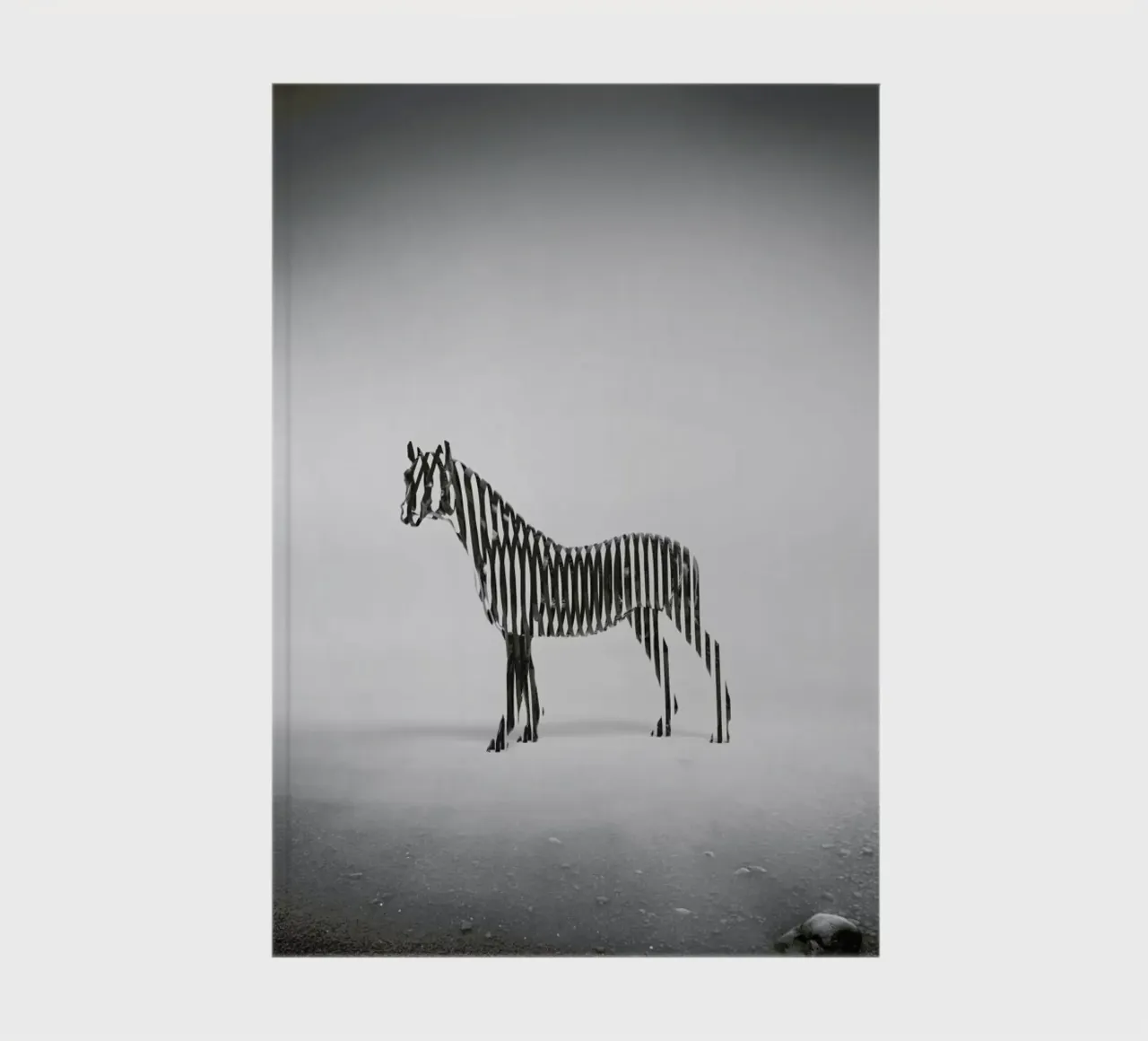Zebra Mist notebook by Eugene Soloviev